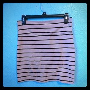 Forever 21 striped bodycon skirt!